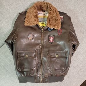 Tommy Gun Bomber jacket kids size 10